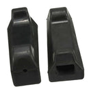 2 Piece Motorcycle Front Rubber Footrest Fits for Yamaha YBR125 All Years