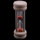 3 Minutes Hourglass Classic Beech Natural Sand Time Switch Kitchen Coffee E
