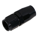 4PCs AN6 -6AN black straight tube fuel hose connec 3C