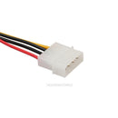 18cm IDE 4-Pin Male to IDE 4-Pin Female Extension Power Cable Cord Line Adapter