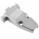 Pair Male Female DB9 Serial Port Socket + 2 Sets Metal Cover Hood DIY H6X6