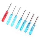 7 Pcs/set blue 45mm x 3mm mini small cross screwdriver set repair to3c
