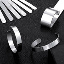 10 Pcs Bracelet Bending Bar Kit for Stamping and DIY Bracelet Jewelry Making