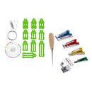 Jelly Roll Sasher Tool Fabric Bias Binding Tape Maker KitS Sewing DIY Quilting