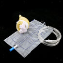 Reusable Male Urinal System Pee Holder with Collection Bag Incontinence Aid
