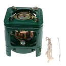 Portable Cooking Stove Outdoor Pocket 8 Wicks Kerosene Stove Burner for Camping