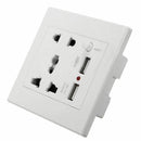 2.1A Dual USB Wall Charger Socket Adapter Universial Power Outlet Panel wit G6Z3