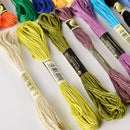50 skeins embroidery floss embroidery 8m 6-ply Multicolor color colorful L1H3