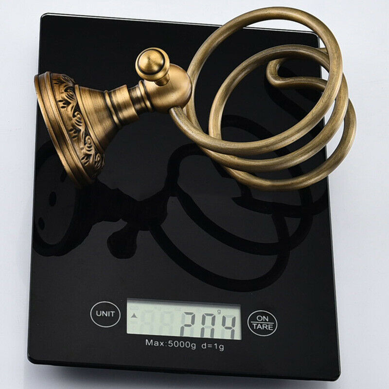 Solid Anti-Rust Aluminium Made Wall Mounted Hair Dryer Rack Holder Stand Ra B5H9