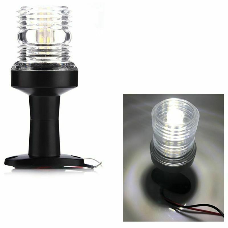 Marine Boat Yacht Stern Anchor Led Navigation All Round 360 White Bright Li W5K8