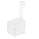 Delicate Crystal Aquatic Plant Cup Pot for Aquarium Tank Ornament Clear