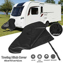 Folding Caravan Towing Hitch Cover PVC Vinyl Protection Cover Rain Snow Proof