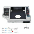 2nd HDD SSD Hard Drive Caddy Tray Replacement for Lenovo Thinkpad T420 T430