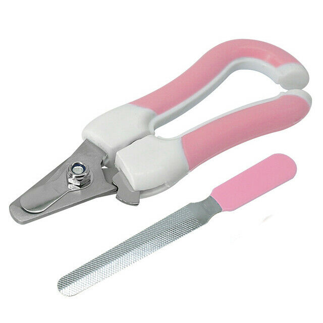 Pet Safety Claw Nail Scissors Cutter Dogs & Cats Nail Clippers and Trimmer PO1Z7