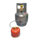 Gas Stove Propane Refill Adapter Burner Flat Cylinder Tank For Outdoor Camping