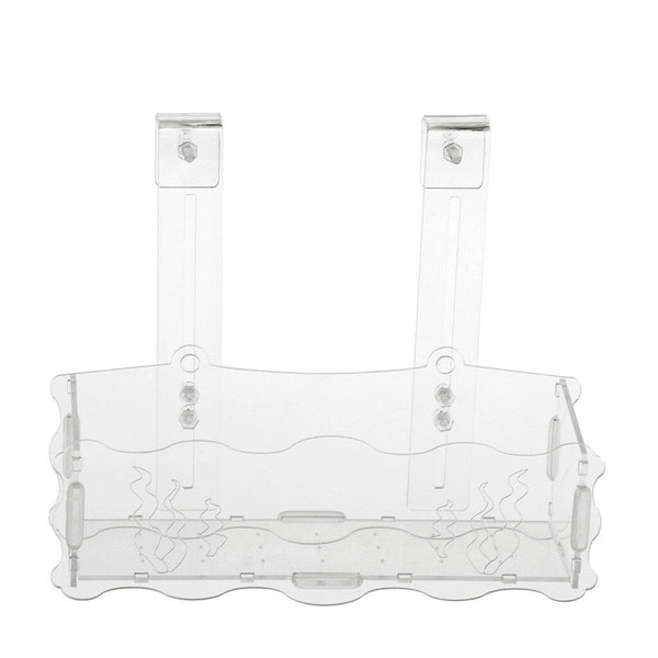 Acrylic Aquatic Plant Cup Pot Holder Aquarium Tank Live Plant Glass Pot