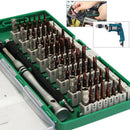 60 in 1 S2 Tool Steel Precision Screwdriver Nutdriver Bit Repair Tools Kit SeJC_