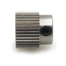 4X(Extruder Pulley 36 Teeth Bore 5Mm Stainless Steel Drive Gear For 1.75Mm D6P5)