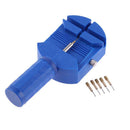 Blue Watch Repair Tool Kit Band Pin Adjuster Strap Link Remover Free 5 Pins A