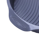 Round Cake Mold Pan Bakeware Tray Silicone Mould Pastry Maker, 11.4 x 9.6 x L9G4