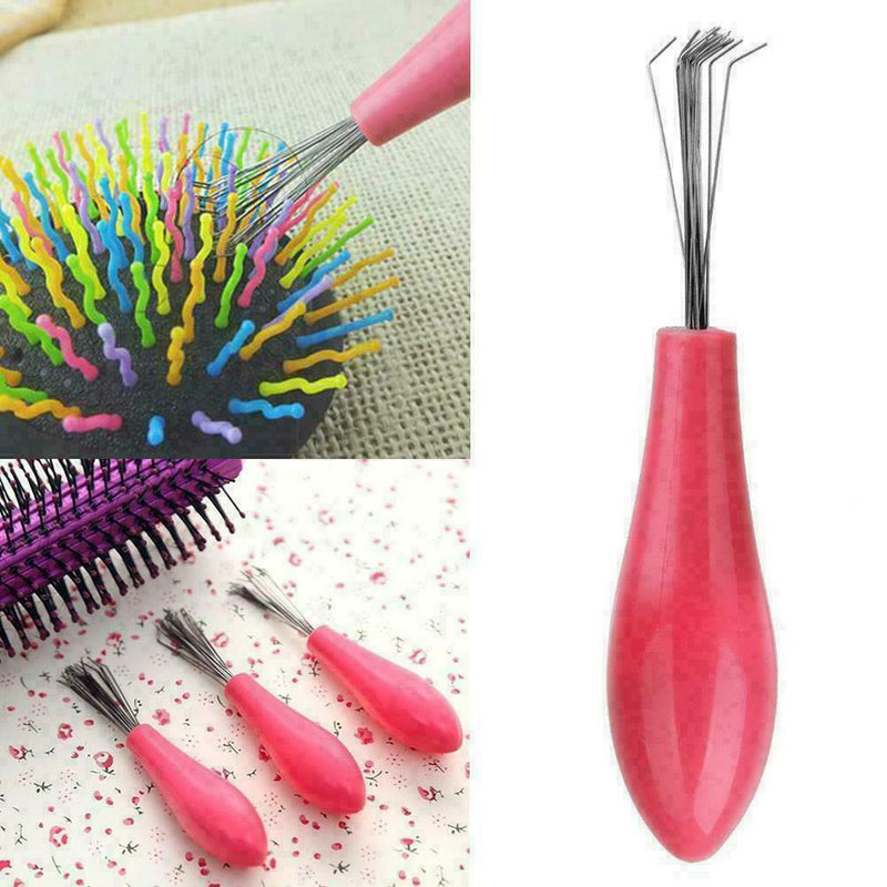 Comb Hair Brush Cleaner Cleaning Remover Embedded Tool Beauty I0A8 Handle P N6F0