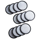 12-Pack Premium Activated Charcoal Water Filter Disk for All Mr. Coffee Mod