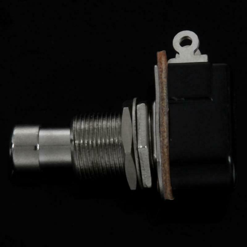 Guitar Pedal 2 Pin SPST Momentary Effects Push Button Foot Switch