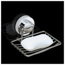 Super Powerful Vacuum Suction Stainless Steel Soap Dish Sponge Holder With  I2Y8