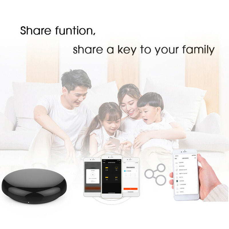 Wireless WiFi IR Remote Control Work with Alexa Google Home Assistant Smartphone