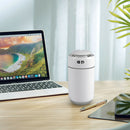 Starry Sky Mini Humidifier Portable USB Mute Essential Oil Diffuser (White)