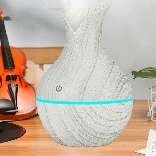 130Ml Mini Electric Air Humidifier Usb Charge Aroma Diffuser Ultrasonic Whi P5L8
