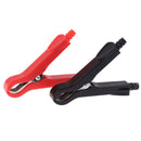 1Pair 30a insulated crocodile clips 90mm low voltage test alligator clamps OZ
