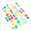 36Pcs mud clay tools polymer clay plasticine mold set kit KQ FT