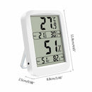 Digital LCD Thermo-hygrometer Indoor Thermometer and Humidity Detector 4.5-inch