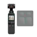 2 Sets Tempered Glass Lens Screen Protector for DJI Pocket 2 Gimbal Camera A
