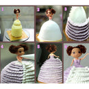 5XCookies Folded Hem Frilled Ruffled Icing Nozzle Wedding Cake h h