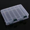 Double Sided Ten Compartment Box Wooden Shrimp Box Fishing Bait Box