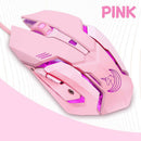 HMO-161 6 Button Colorful LED Wired Gaming Mouse Silent For Laptop PC Gamer