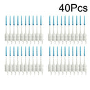 40pcs Teeth Toothpicks Dental Floss Picks Interdental Brush Stick Tooth Cle E5I7