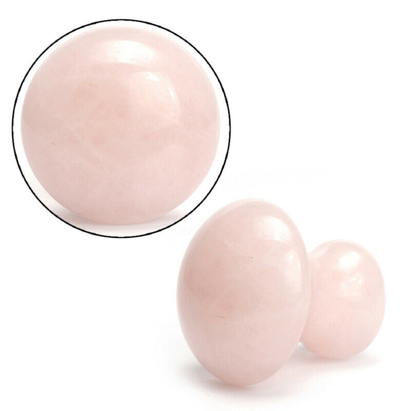 Pro Spa Natural Rose Quartz Massage Stone Stones Eyes Massager Beauty Tools