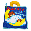 Cute 12 Pages Baby Early Learning Educational Book Goodnight Bear Cloth Books