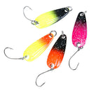 10Pc/Set Metal Spoon Fishing Lures Spoon Hard Bait Tackle Accessories Outdoor`OZ
