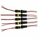 1 Kit 2 Pin Elektrisch Kable Draht Steckverbinder Stecker LKW Mot Auto X4Z1 C1V0