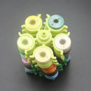 30Pcs Embroidery Bobbin Tower Storage Belt Line Detachable Bobbin Collectio