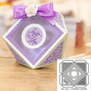 Gift Box Metal Cutting Dies Cutting Stencil Scrapbooking Paper Card DIY Mold