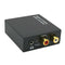 Digital to Analog DAC SPDIF to RCA Toslink to 3.5mm Adapter Box for DVD PS4