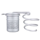 Wall Mounted Hair Dryer Drier Comb Holder Rack Stand Set Storage Organizer