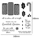 Christmas Transparent Seal Stamp for DIY Scrapbooking Paper Stencils (Seal)
