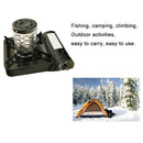 Stainless Steel Mini Camping Warmer Heater Cap Outdoor Gas Stove Cover Deluxe