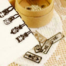 20PCS Exquisite Mini Metal Bookmarks School Office Book Note Clips  High Qu W7B9